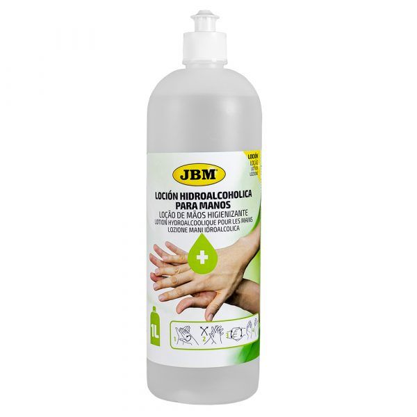 botella locion hidroalcoholica