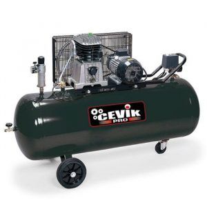 compresor correa cevik 200l
