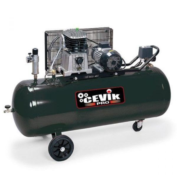 compresor correa cevik 200l